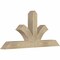 Ekena Millwork Richland Rough Sawn Timber Gable Bracket, Douglas Fir, 48"W x 22"H x 4"D x 4"F, 11/12 Pitch GBW048X22X0404RIC00RDF - alternate 4